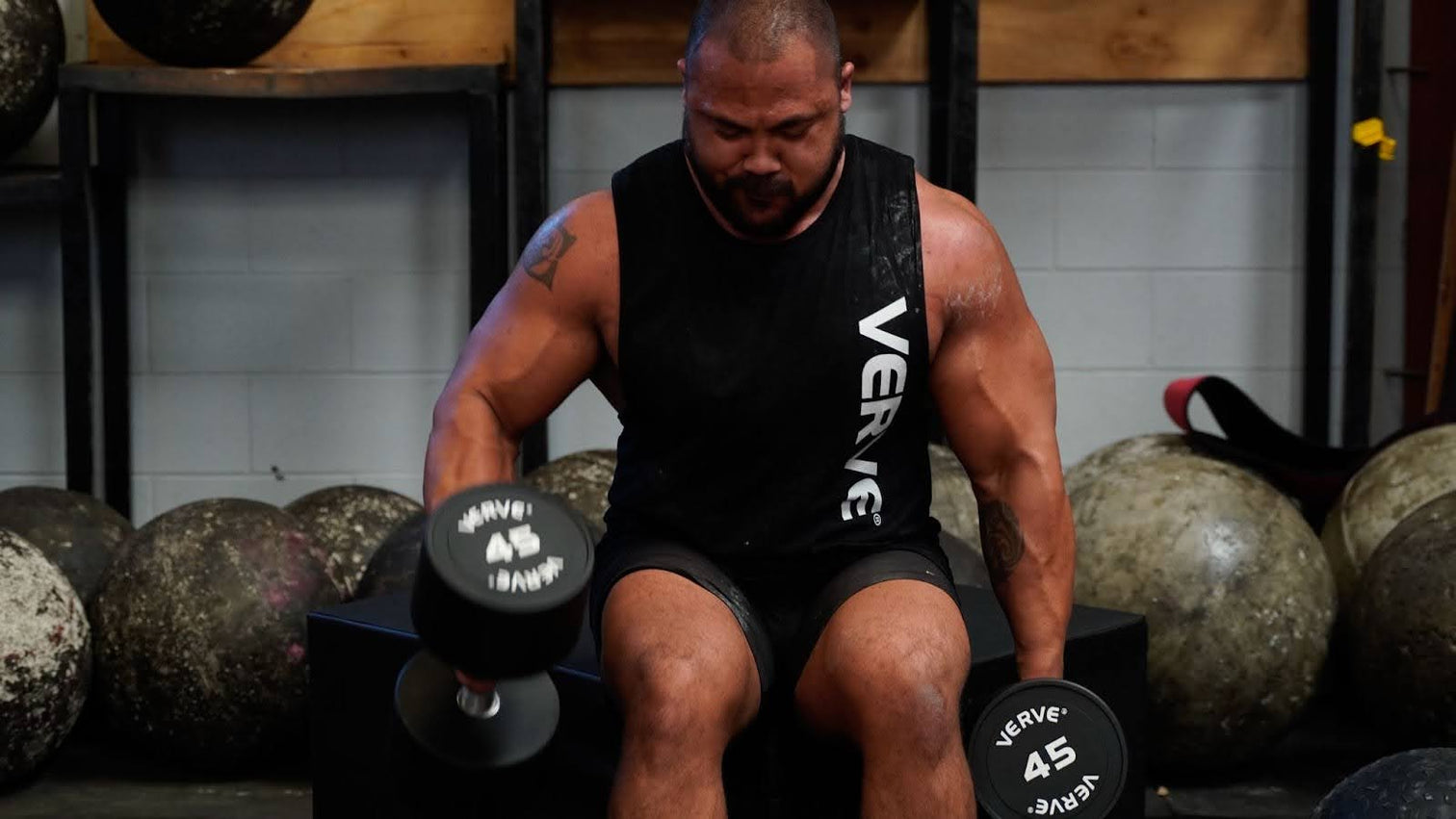 Coco Male Athlete Strongman Cocos Gym VERVE
