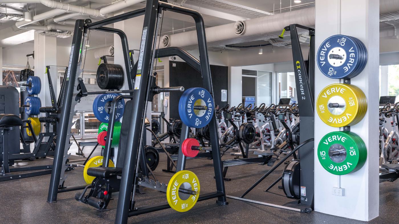 School gym fit-out by VERVE Fitness