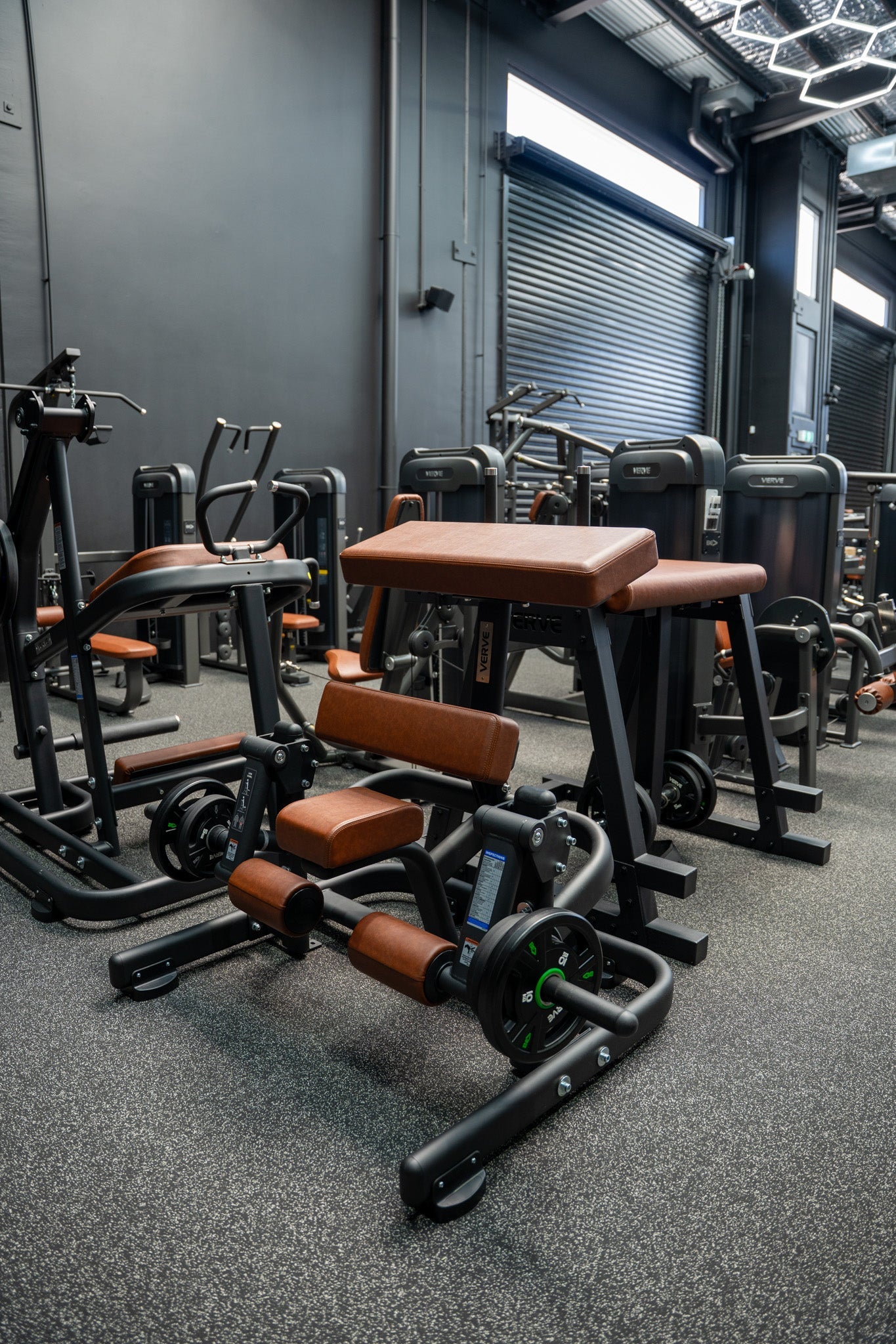 Makoto Series plate loaded machines installed at the Graeme Holm gym