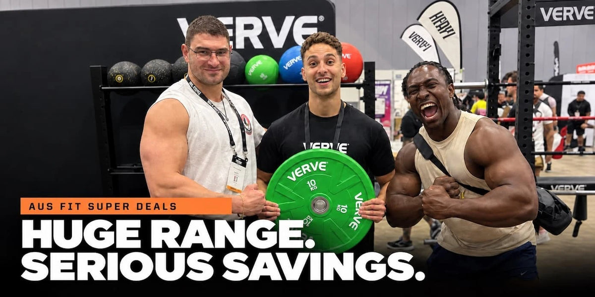 AUS FIT Super Deals: VERVE ex demo stock. Huge range, serious savings.