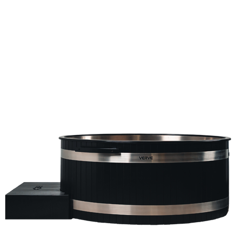 VERVE Cryos 2 Person Ice Bath with 0.6HP Chiller - Ash Black