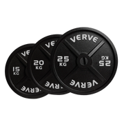 VERVE Machined Olympic Iron Plates Set