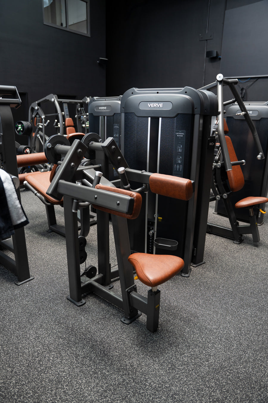 VERVE Pin Loaded Lateral Shoulder Raise (Black) - Makoto Series