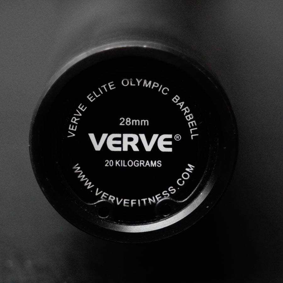 VERVE Elite Olympic Barbell - Black - 20kg