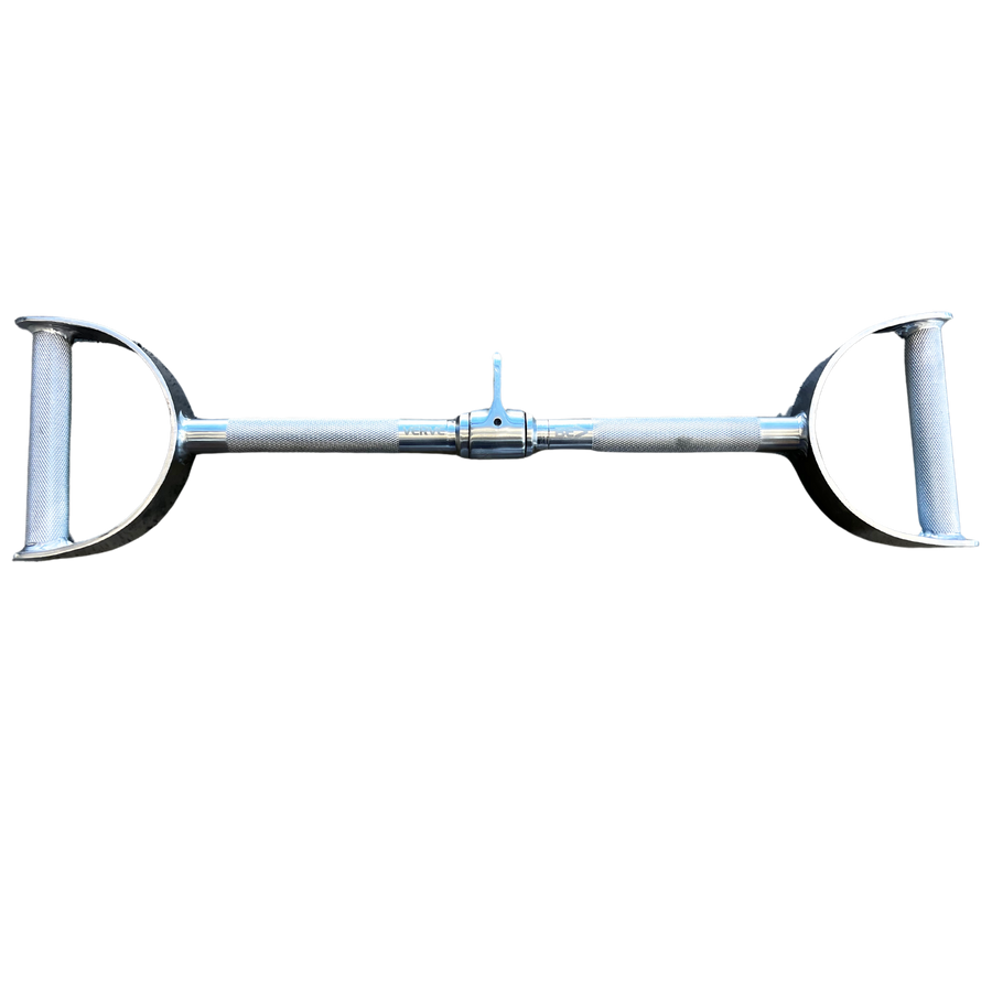 VERVE Neutral Grip Lat Pull Down for Pulley System-Hard Chrome