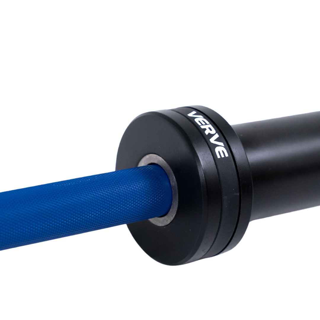 Plus Fitness Elite Olympic Barbell - Blue - 20kg