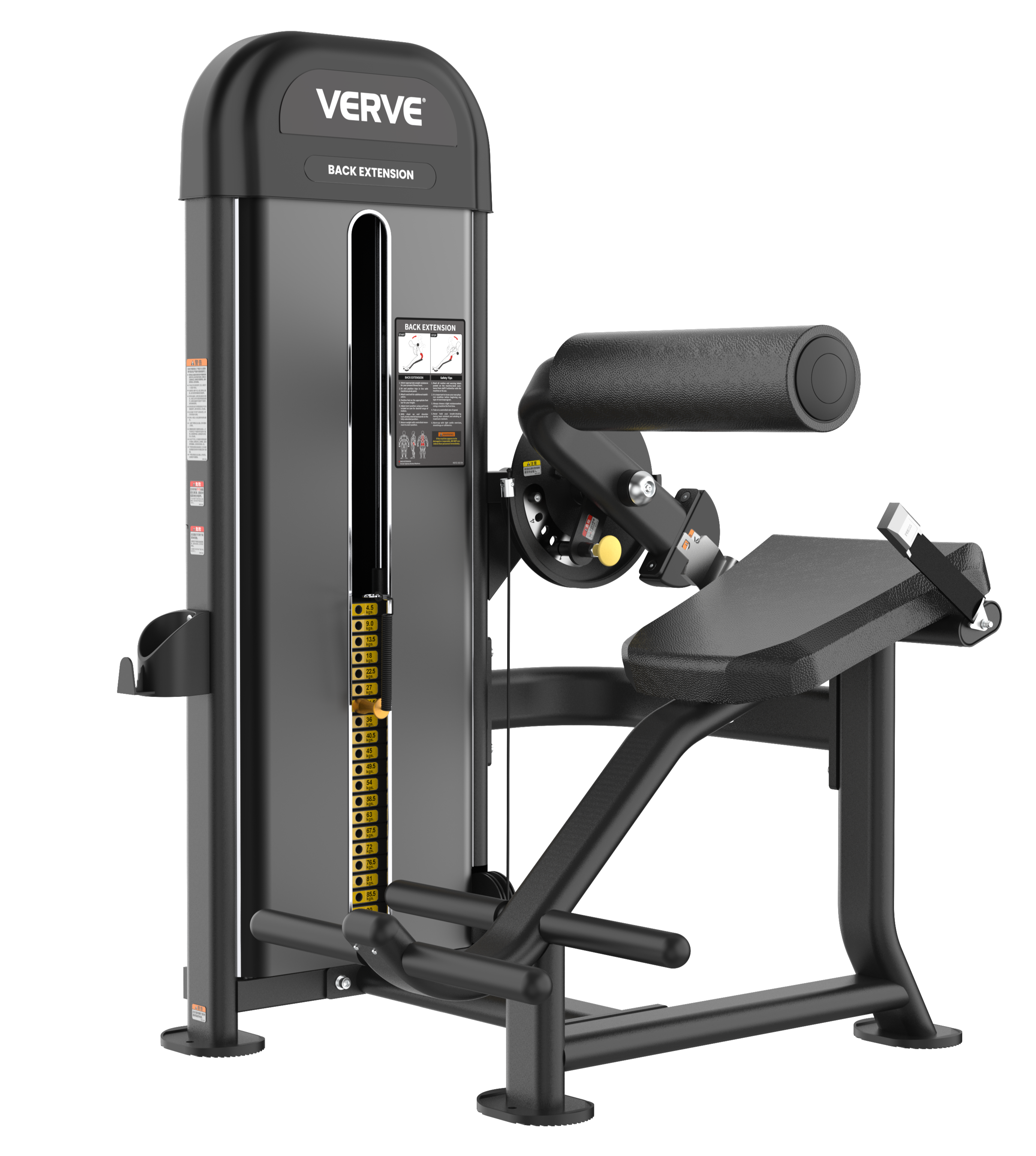 Back Extension Pin Loaded Machine