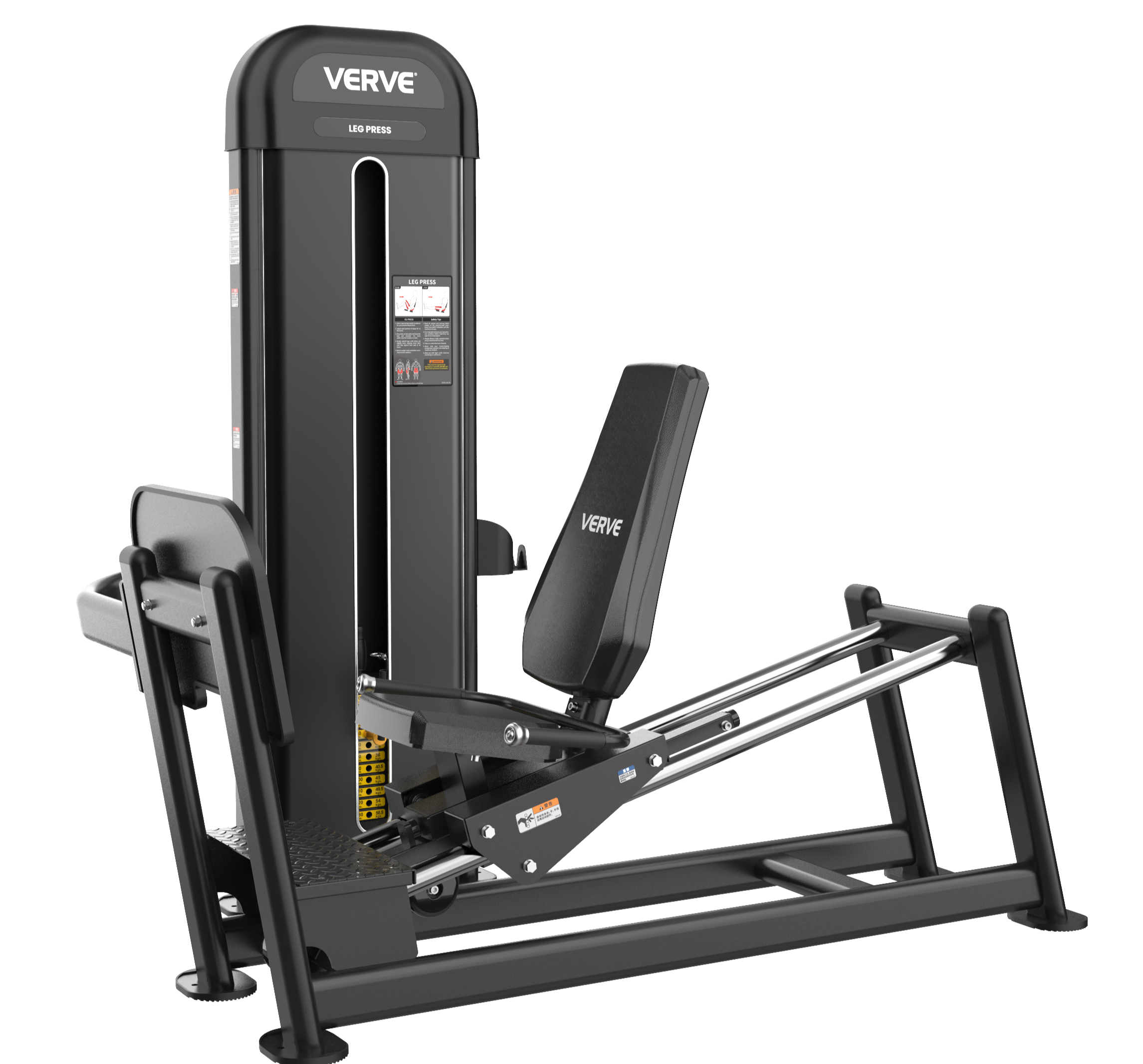 Leg Press Pin Loaded Machine | Pre-Order Late June | VERVE Fitness