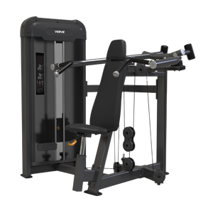 VERVE Pin Loaded Shoulder Press (Black) - Makoto Series