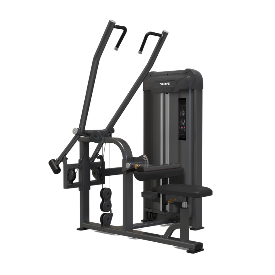 VERVE Pin Loaded Pulldown (Black) - Makoto Series