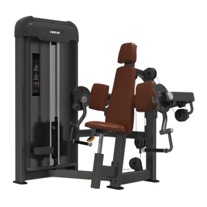 VERVE Pin Loaded Seated Biceps Curl (Brown) - Makoto Series | MADE TO ORDER