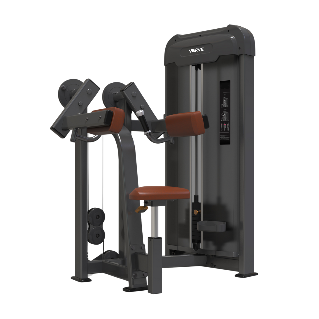 VERVE Pin Loaded Lateral Shoulder Raise (Brown) - Makoto Series | MADE TO ORDER