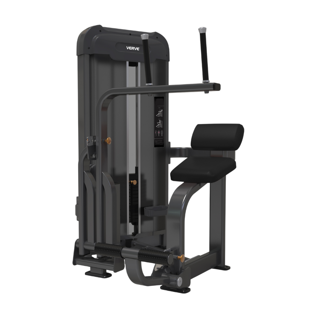 VERVE Pin Loaded Abdominal (Black) - Makoto Series