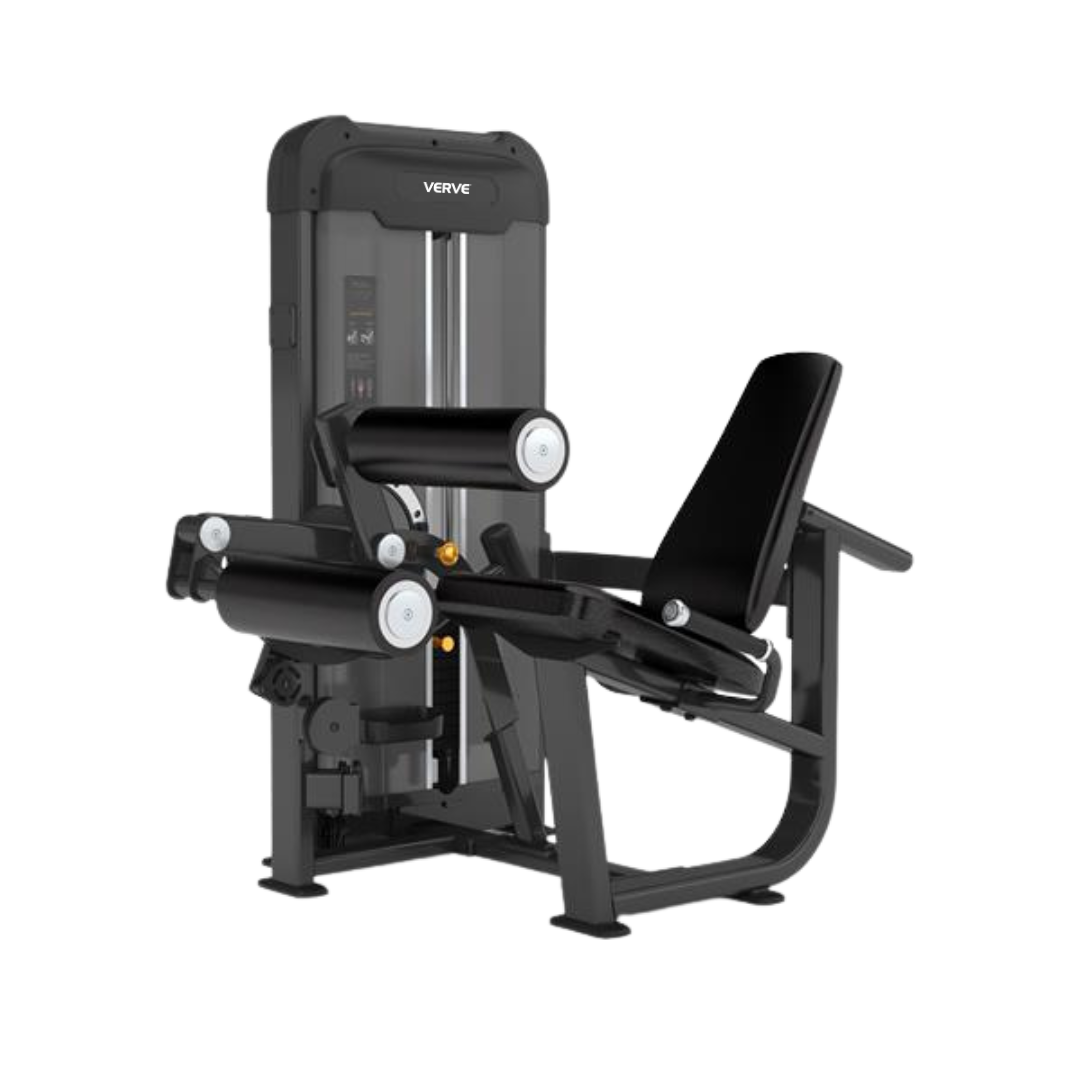 VERVE Pin Loaded Leg Extension/Leg Curl (Black) - Makoto Series