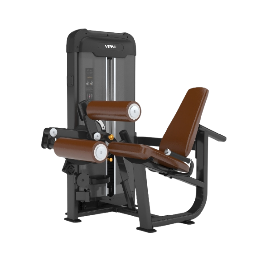 VERVE Pin Loaded Leg Extension/Leg Curl (Brown) - Makoto Series | MADE TO ORDER