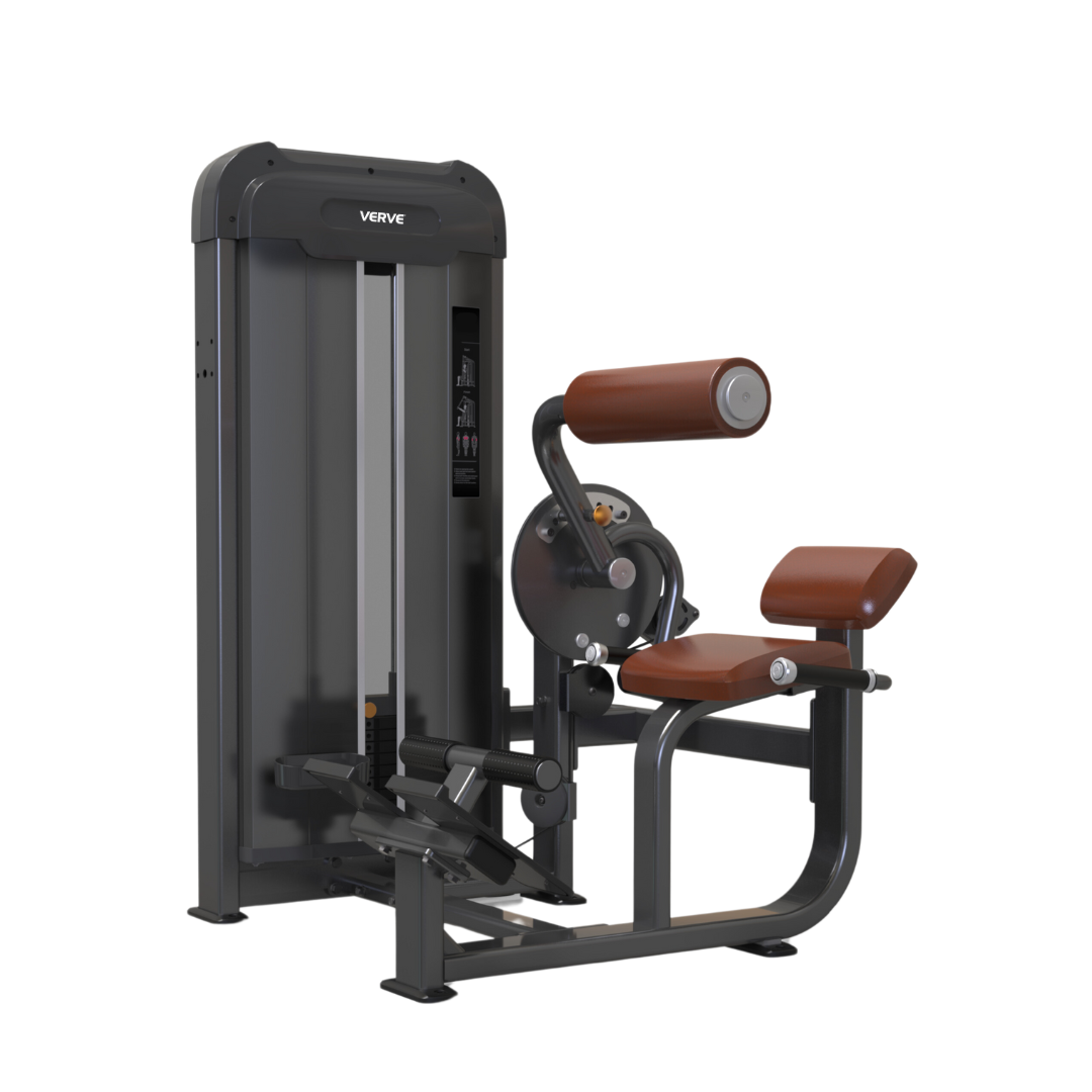 VERVE Pin Loaded Abdominal/Back Extension (Brown) - Makoto Series