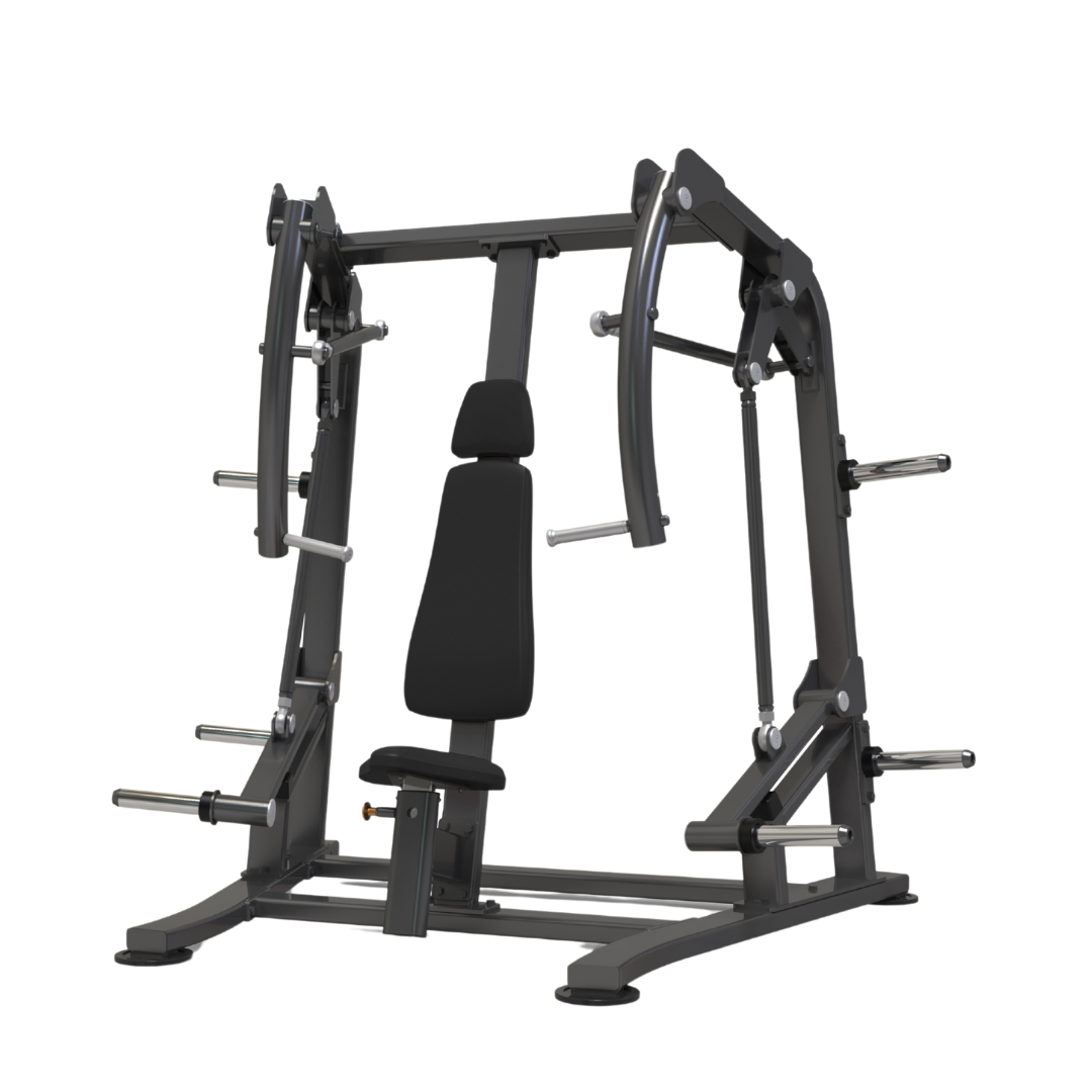 VERVE Plate Loaded Chest Press (Black) - Makoto Series