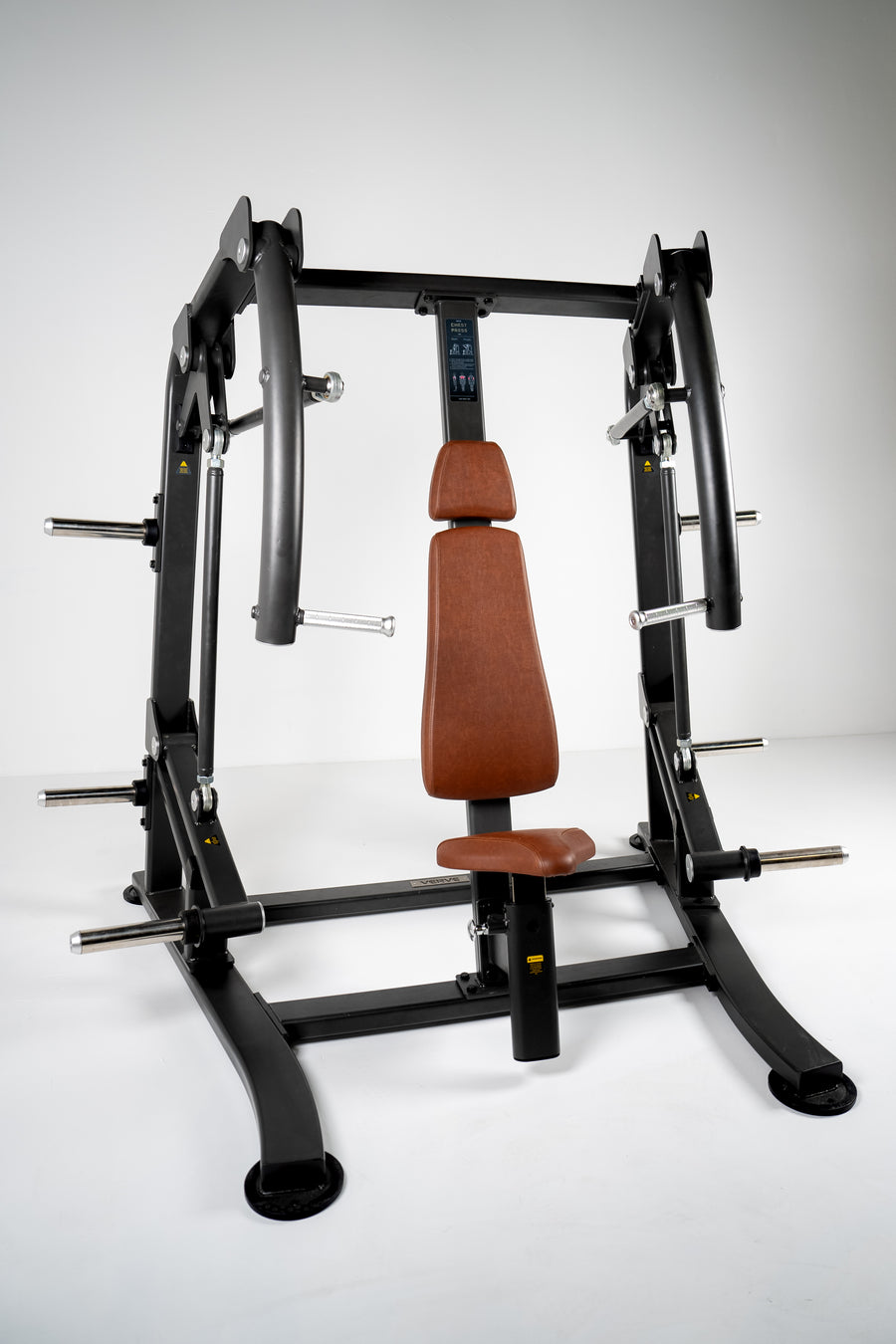 VERVE Plate Loaded Chest Press (Brown) - Makoto Series | MADE TO ORDER