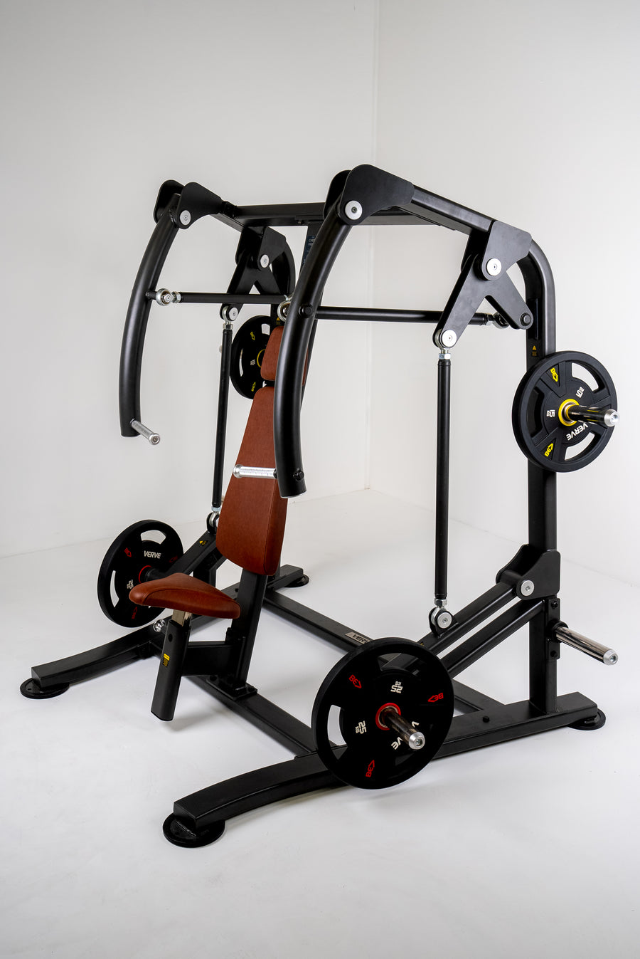 VERVE Plate Loaded Chest Press (Brown) - Makoto Series | MADE TO ORDER