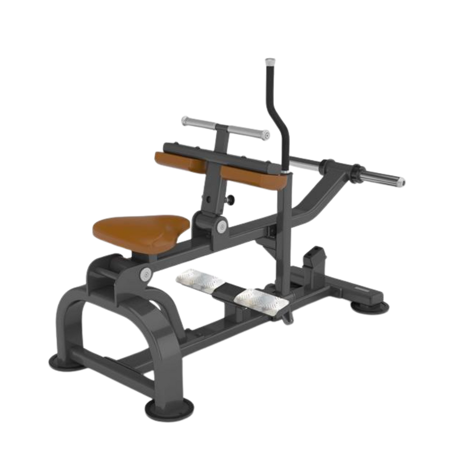 VERVE Plate Loaded Seated Calf Raise (Brown) - Makoto Series | MADE TO ORDER