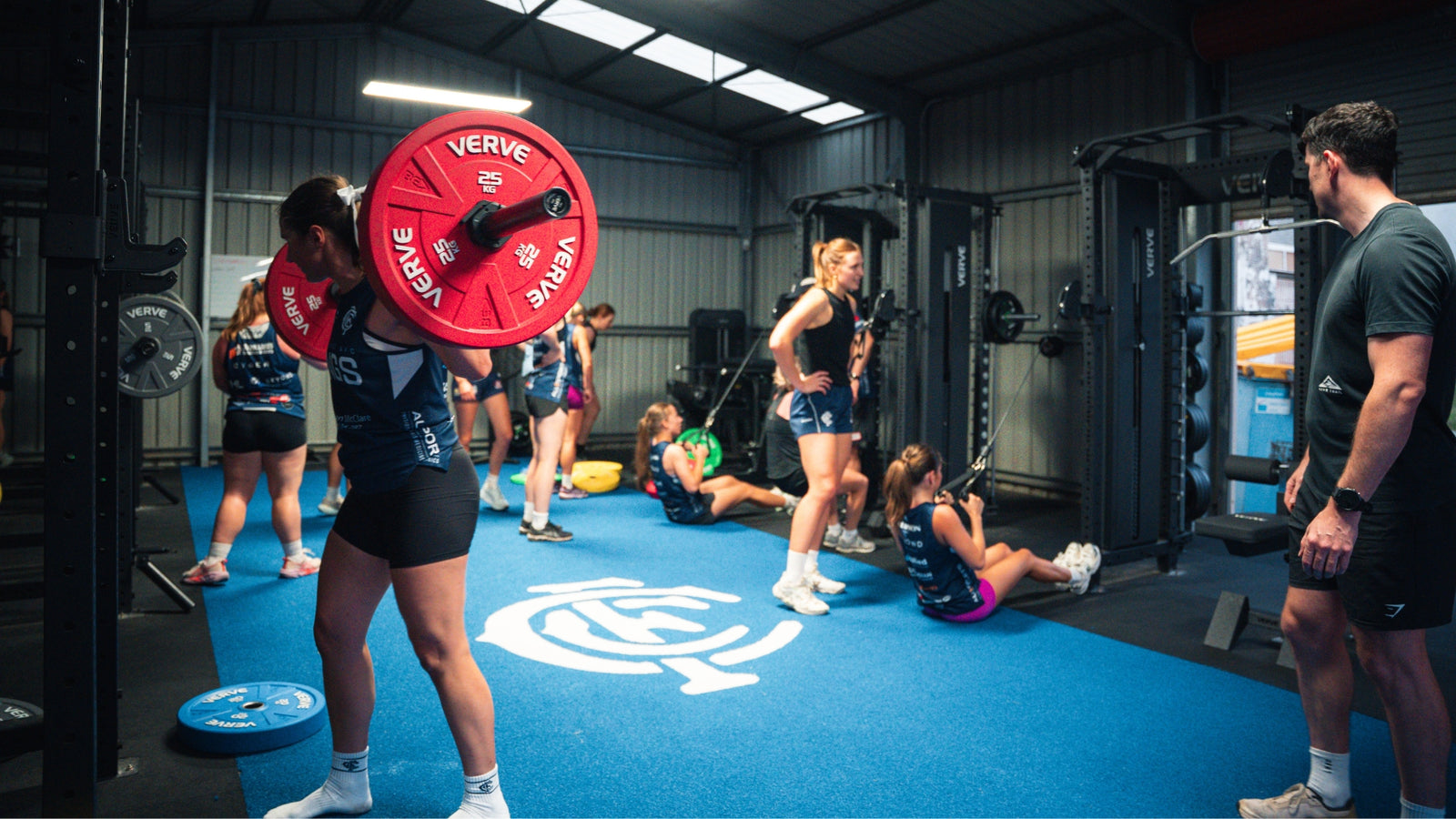 Sports club gym fit-out, the kind of second site built on a proven, documented system