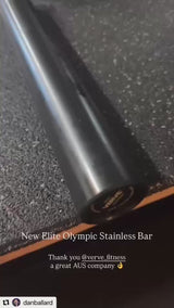 VERVE Elite Olympic Barbell - Red - 20kg