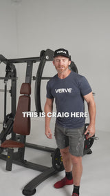 VERVE Plate Loaded Chest Press (Brown) - Makoto Series | MADE TO ORDER