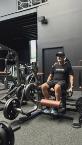VERVE Plate Loaded Leg Extension (Black) - Makoto Series