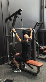 VERVE Pin Loaded Pulldown/Seated Row (Black) - Makoto Series | Pre-Order No ETA