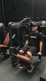 VERVE Pin Loaded Leg Extension/Leg Curl (Black) - Makoto Series