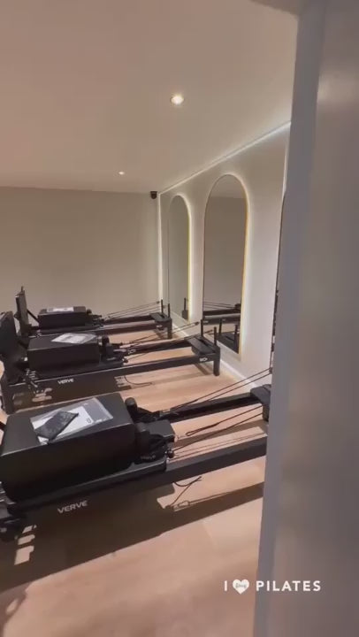 VERVE Flow Pilates Reformer - Black