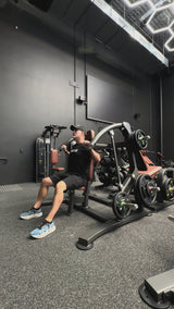 VERVE Plate Loaded Shoulder Press (Black) - Makoto Series
