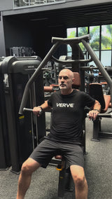 VERVE Pin Loaded Chest Press (Black) - Makoto Series