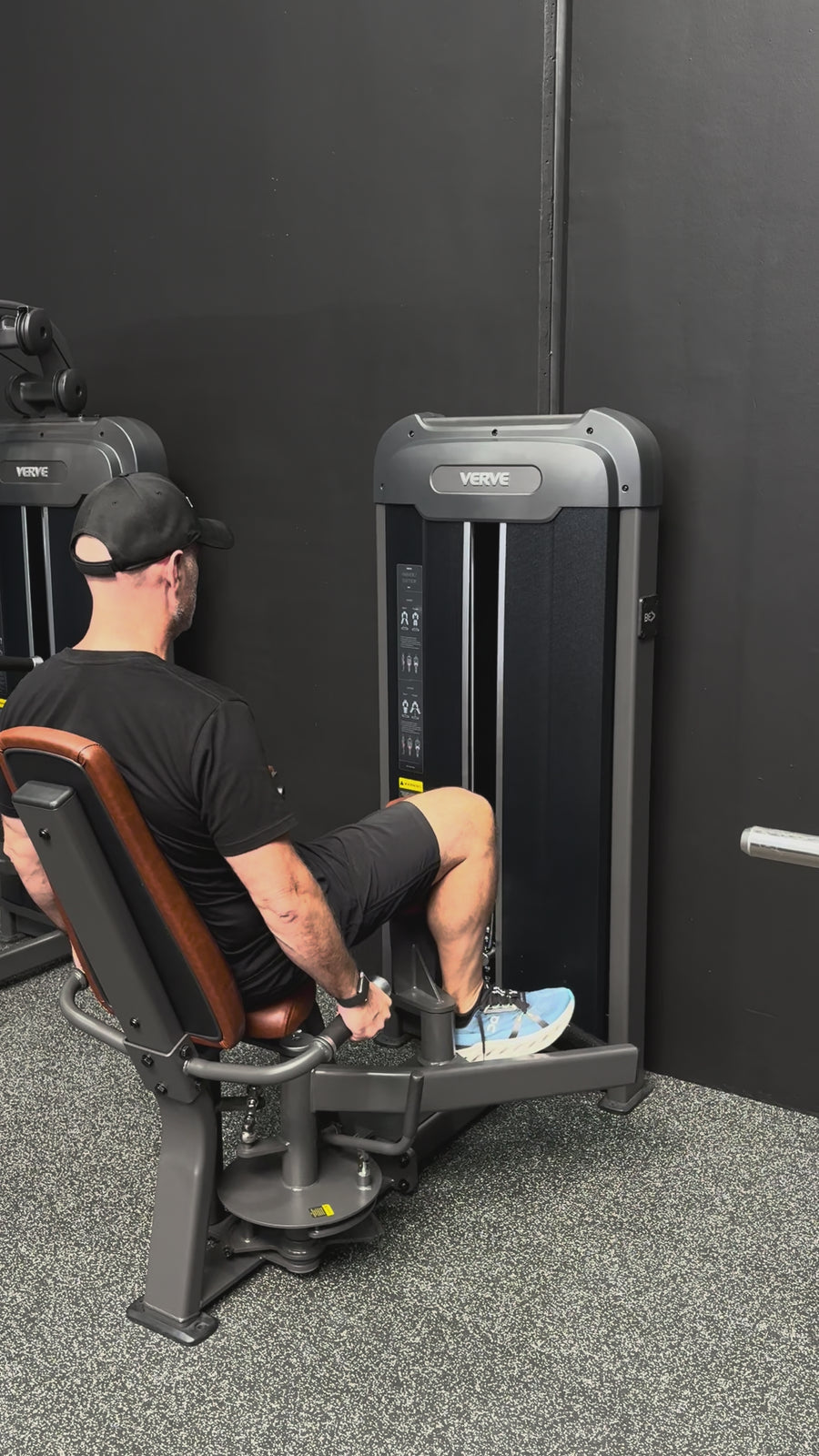 VERVE Pin Loaded Abductor/Adductor (Black) - Makoto Series