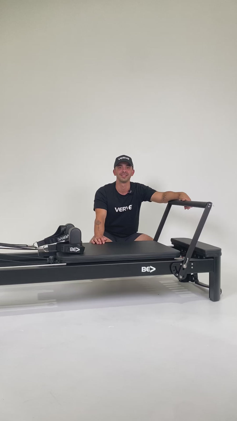 VERVE Flow Pilates Reformer - Black