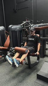 VERVE Pin Loaded Leg Extension/Leg Curl (Black) - Makoto Series