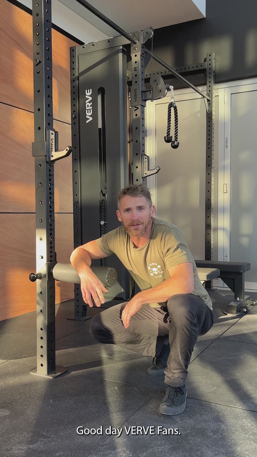 Squat Peg Attachment for VERVE Racks & Rigs