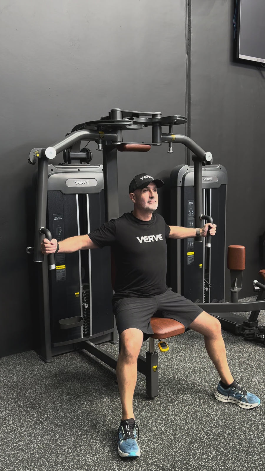 VERVE Pin Loaded Pec Fly/Rear Delt (Brown) - Makoto Series | MADE TO ORDER