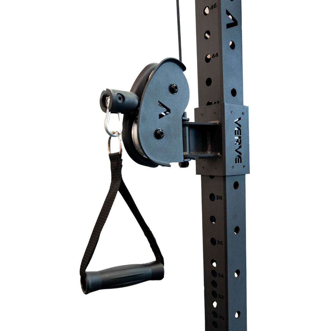 Height Adjustable Pulleys.