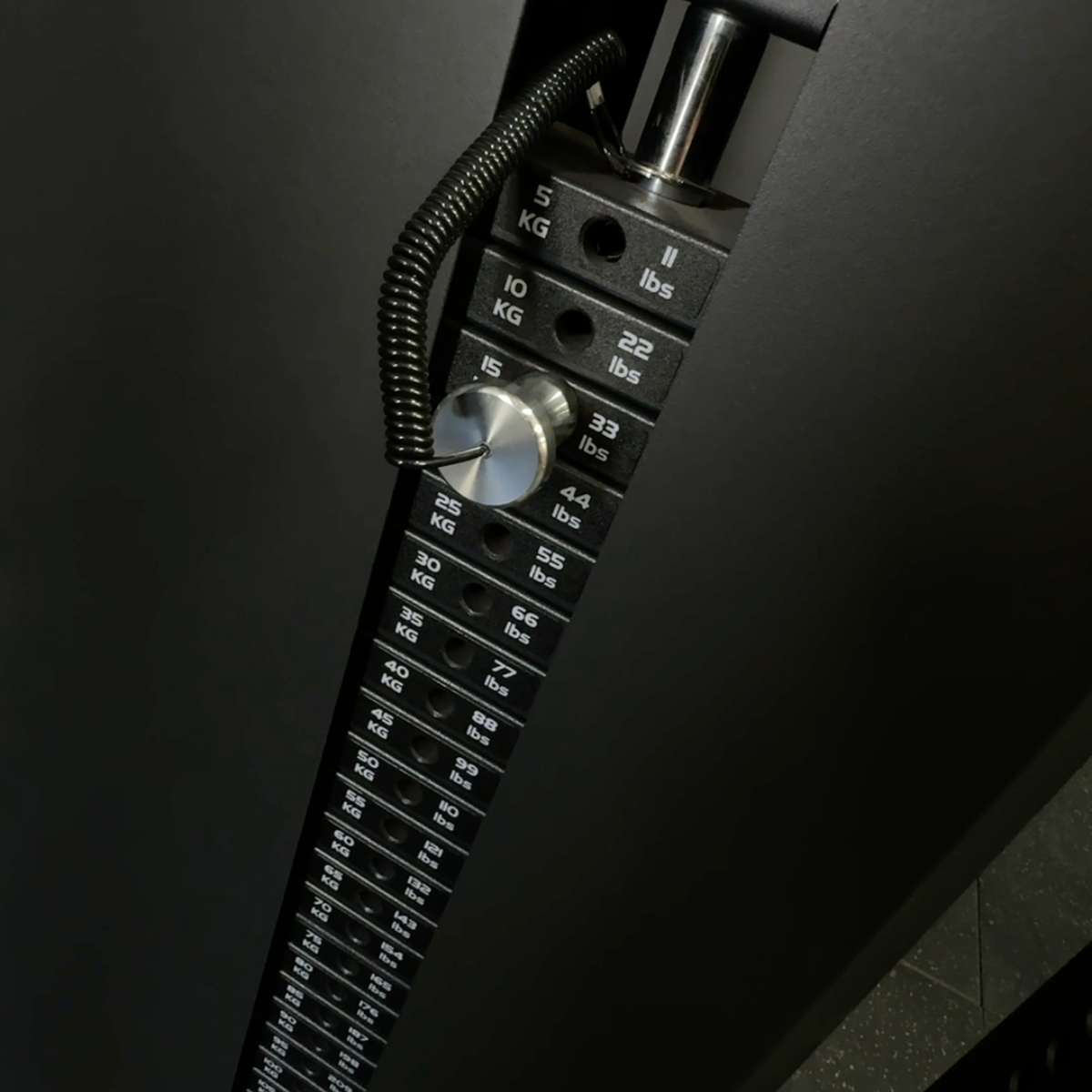 Weight Stacks At Perfect Ratio.