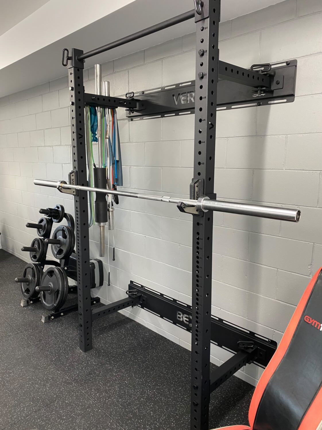 Single Mount Rack Stringer VERVE Stringers For Wall-Mounted Squat Rack | Sturdy & Durable