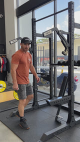 Hip Thruster and Preacher Curl Combo Rack Attachment