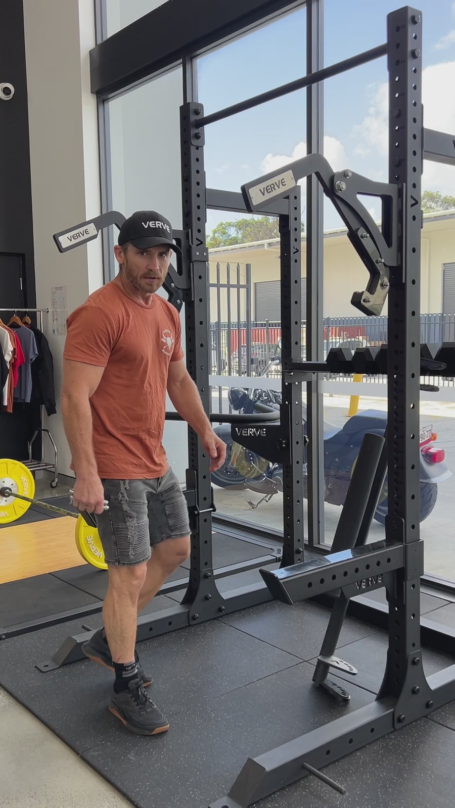 Hip Thruster and Preacher Curl Combo Rack Attachment