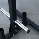 VERVE Olympic Weight Holder with Dual Barbell Storage