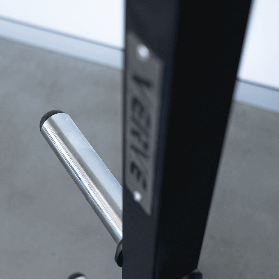 VERVE Olympic Weight Holder with Dual Barbell Storage