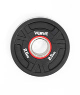 VERVE BE> PU Coated Tri Grip Olympic Plates