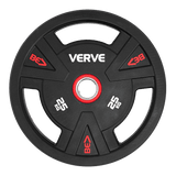 VERVE BE> PU Coated Tri Grip Olympic Plates