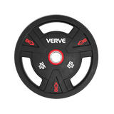 VERVE BE> PU Coated Tri Grip Olympic Plates