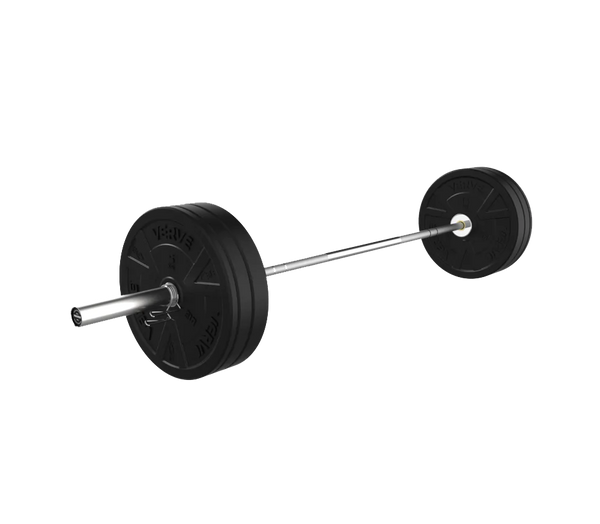 Bumper weight set clearance with bar