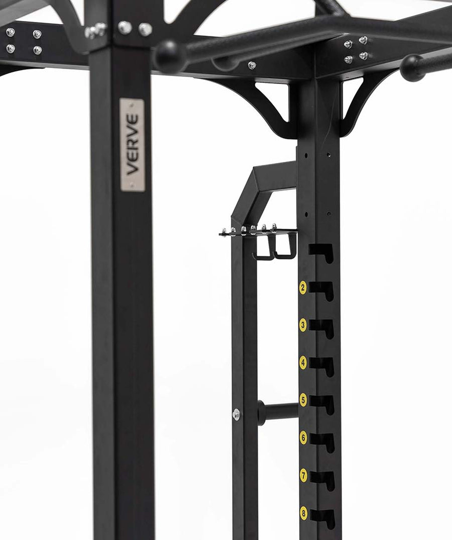 Power Rack - Arnold Series with Logo | MADE TO ORDER